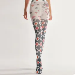Halloween maillot - speelkaarten print - grijsLingerie