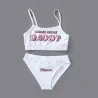 Sexy lingerieset - korte top - slip - COME HERE DADDY PLEASE beletteringLingerie