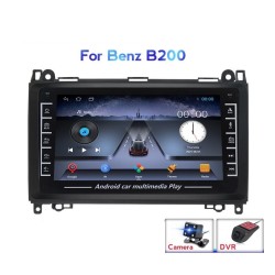 Autoradio 8 pouces DIN2 - Bluetooth - Android - Mirror Link - 1Go RAM / 16 Go ROM - caméra - DVR - pour Mercedes Benz B200