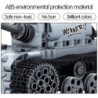 Militaire elektrische tank - bouwstenen - aanraakschakelaar - educatief speelgoed - 378 stukjesConstructie