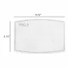 Gezichtsmasker filters - actieve kool - PM25 - 5 laags - anti-stof - anti bacterieelMondmaskers