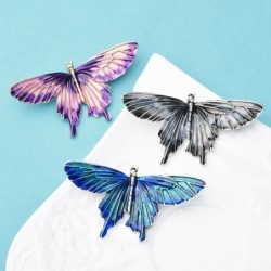 Emaille vlinder brocheBroches
