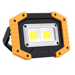 Portable COB LED floodlight - rotatable - 30 WFloodlights