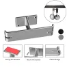 Koptelefoon dubbele hanger - aluminium haak - onder bureau / wandmontageOor- & hoofdtelefoons
