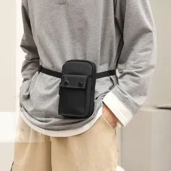 Petit sac à bandoulière multifonctionnel - sac de taille - étanche