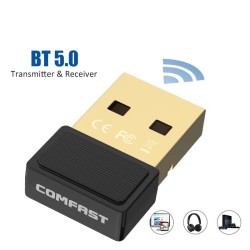 Bluetooth 5.0 - USB - mini dongle adapter - ontvanger - zenderNetwerk