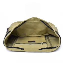 Sac à dos en toile grande capacité - mixte