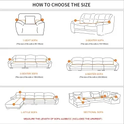 Housse de protection canapé - imperméable - élastique - extensible