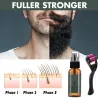 Beard / hair growth essence - spray - with needle roller massager - anti hair lossBeard