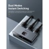 Baseus - 4K HD-switcher - bidirectionele adapter - splitter - converter - voor PS4 TV Box PCSplitters