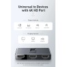 Baseus - 4K HD-switcher - bidirectionele adapter - splitter - converter - voor PS4 TV Box PCSplitters