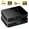4K HDMI splitter - full HD - 1080P - 1 in 2 out versterker - dubbel display - voor HDTV DVD PS3 XboxHDMI-schakelaars