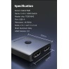 4K HDMI-splitter - 60Hz - 1x2/2x1 adapter - 2 in 1 converterHDMI-schakelaars