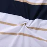 Robe rayée manches courtes - midi