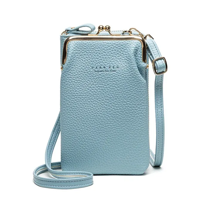 Kleine crossbody tas - portemonnee / telefoonhouder - met ritsTassen