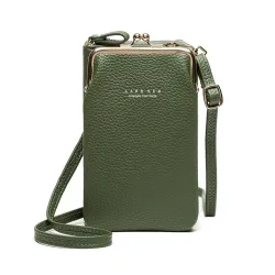 Small crossbody bag - wallet / phone holder - with zipperBags