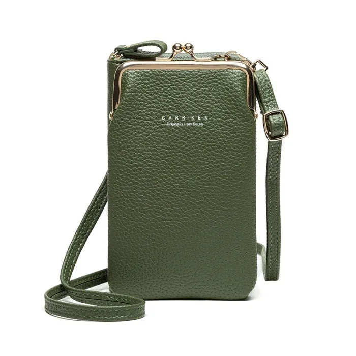 Kleine crossbody tas - portemonnee / telefoonhouder - met ritsTassen