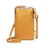 Petit sac à bandoulière - porte-monnaie / porte-téléphone - avec fermeture éclair