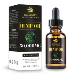 Huile de graines de chanvre biologique - soulagement de l'anxiété / du stress / de la douleur - aide au sommeil - huile de massa