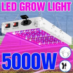 Lampe de culture de plantes à LED - spectre complet - étanche - 4000W - 5000W