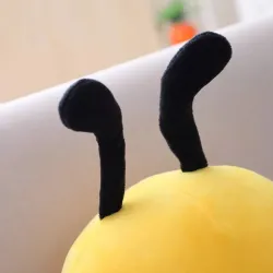 Yellow bee - plush toy - pillowCuddly toys
