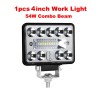 LED-lichtbalk - werklamp - koplamp - voor auto / vrachtwagen / boot / tractor / 4x4 ATVLED lichtbalk