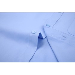 Klassiek overhemd met lange mouwen - effen kleur - Slim FitT-Shirts