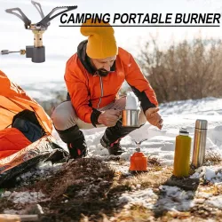Brûleur portable de camping - mini four - réchaud à gaz - 3000W