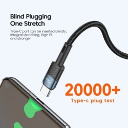 Essager - USB type C vers USB C - câble de charge rapide - 60W - 100W