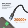 Essager - USB type C naar USB C - snellaadkabel - 60W - 100WKabels