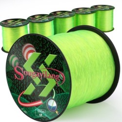 Nylon groene vislijn - supersterk - 500M - 23LB - 0.4Lijnen