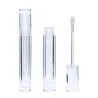 Contenants de brillant à lèvres transparents vides - avec bâton éponge à lèvres - 5 ml - 20 pièces
