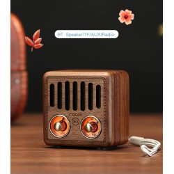 Retro plastic luidspreker - digitale FM-radio - BluetoothBluetooth Luidsprekers