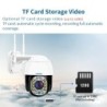 Beveiliging CCTV-camera - nachtzicht - buiten - WiFi - 2MP - PTZ - HD - 1080PBeveiligingscamera's