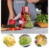 Handmatige groente/fruit snijmachine - snijder - raspKeukenmolens