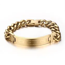 Edelstalen armband - Jezus / kruisArmbanden