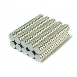 N35 - neodymium magneet - ronde schijf - 4mm * 2mm - 100 stuksN35
