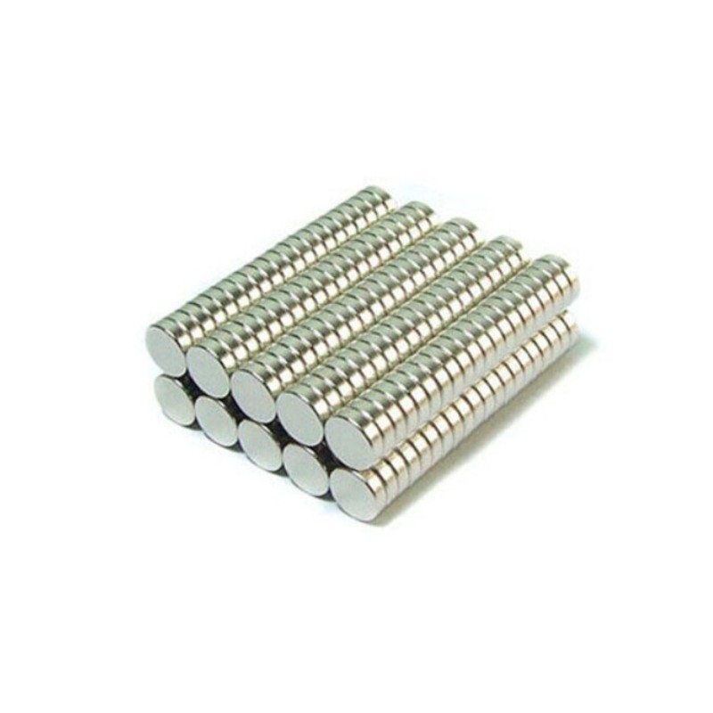 N35 - neodymium magneet - ronde schijf - 4mm * 2mm - 100 stuksN35