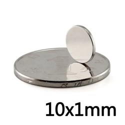 N35 - aimant néodyme - disque rond - 10mm * 1mm