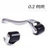 Micro aiguille - rouleau de derma en titane - anti-rides - masseur visage/corps rajeunissant