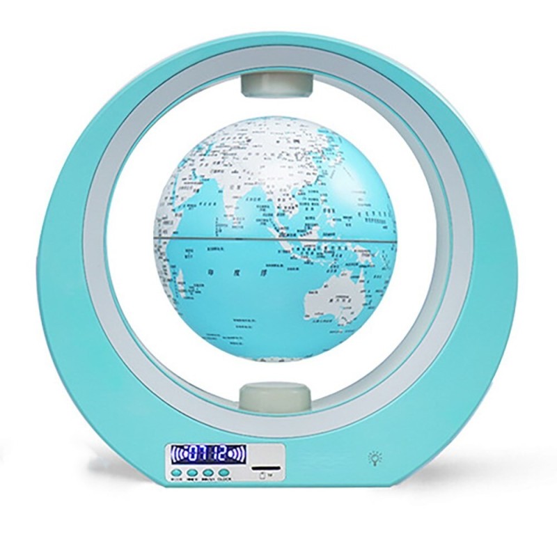 Bluetooth speaker - magnetische levitatie - zwevende wereldbol - met klokBluetooth Luidsprekers