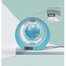 Bluetooth speaker - magnetische levitatie - zwevende wereldbol - met klokBluetooth Luidsprekers