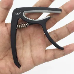 Capo de guitare en plastique - pour instrument à 6 cordes