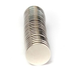 N52 - neodymium magneet - supersterke ronde schijf - 12mm * 2mm - 25 stuksN52