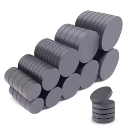 N35 - black neodymium magnet - round disc - 10 mm * 4 mmN35