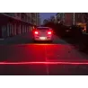 Car laser light - fog / warning light - red line - starsTuning