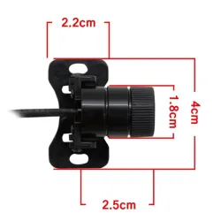 Car laser light - fog / warning light - red line - starsTuning