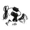 Car laser light - fog / warning light - red line - starsTuning