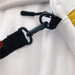 Petit sac à bandoulière en toile - forme chaussure