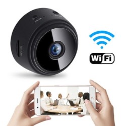 A9 - mini camera - draadloos - voicerecorder - nachtzicht - IP - WiFi - HD 1080PBeveiligingscamera's